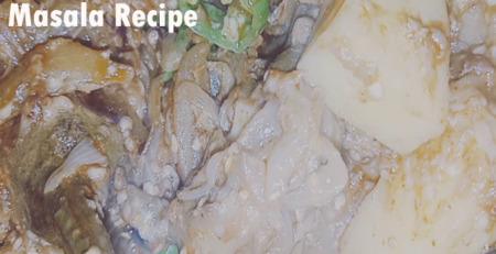 Baingan Aloo Bringle& Potato Masala Recipe