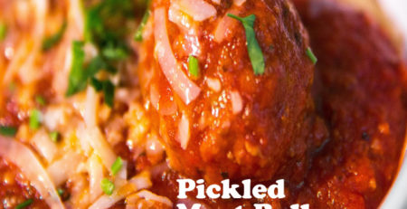 Chicken Pickled Meat Balls / Chicken Achari Qofta