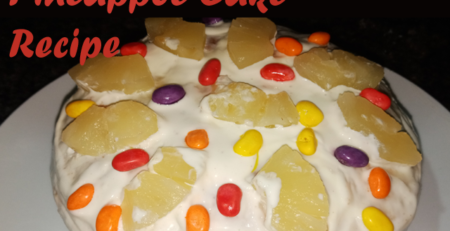 Pineapple cream cake Recipe