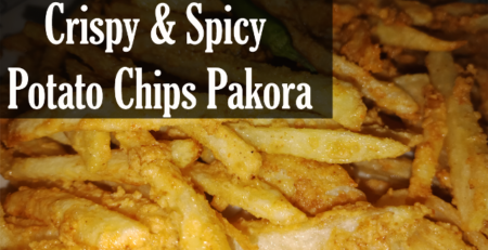 Crispy Potato chips Pakora Recipe-Spicy & Crispy Potato Finger Chips Pokora by Erum Salman Eng-Subs