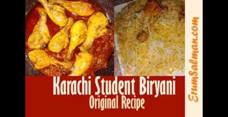 Karachi student Biryani